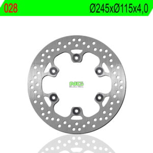 Disco de Freno para moto Ng 028 245 X 115 X 4