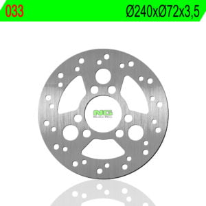 Disco Freno Ng 033 240 X 72 X 3.5