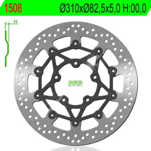 Disco Freno Flotante Ng 1508 310 X 82.5 X 5