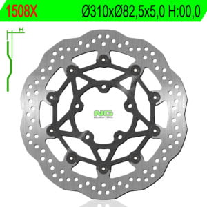 Disco Freno Flotante Ondulado Ng 1508 310 X 82.5 X 6