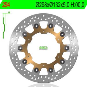 Disco de Freno para moto Flotante Ng 294 298 X 132 X 5