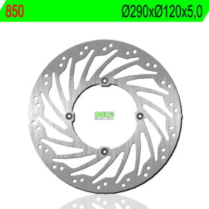Disco Freno Ng 850 290 X 120 X 5