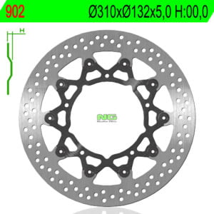 Disco de Freno para moto Ng 902 310 X 132 X 5