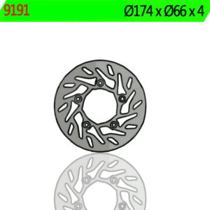 Disco Freno Ng Turbina 9191 174 X 66 X 4