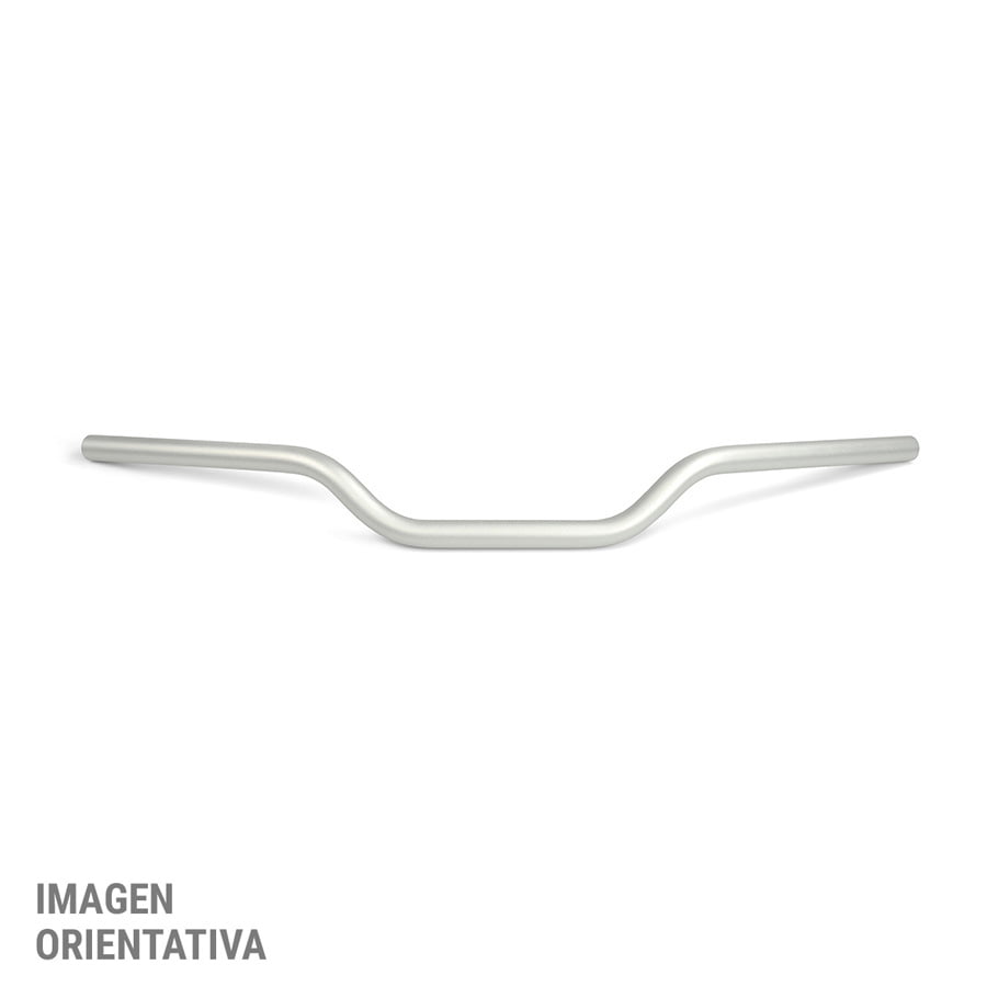 Manillar V-Parts Diametro 22 Mm Plata