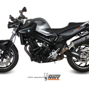 Escape Mivv Slip-On Speed edge black BMW F 800 R / GT 2009-20