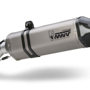 Escape Mivv Slip-On Speed edge titan con tapa carbono BMW R 1200 GS / Adventure 2004-07
