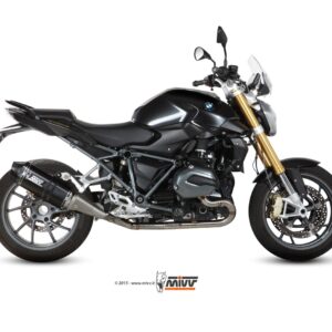 Escape Mivv Slip-On Speed edge black BMW R 1200 R / RS 2015-18