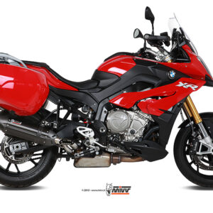 Escape Mivv Slip-On Suono black con tapa carbono BMW S 1000 XR 2015-19