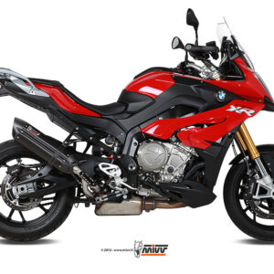 Escape Mivv Slip-On Suono black con tapa carbono BMW S 1000 XR 2015-19