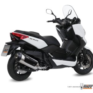 Escape Mivv Slip-On Urban St. Steel Yamaha X-MAX 400 2013-16