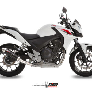 Escape Mivv Slip-On GP black Honda CB 500 F / X / CBR 500 R 2013-15