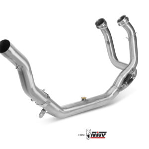 Escape Mivv Tubo no kat para silenciadores Escape Mivv Honda CRF 1000 L Africa Twin 2016-19