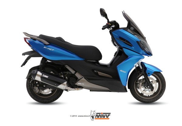 Escape Mivv Full system 1x1 Urban St. Steel Kymco K-XCT 300 2012-16