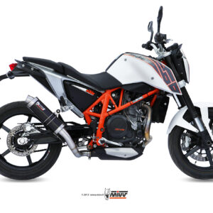 Escape Mivv Slip-On GP black KTM 690 Duke 2012-18