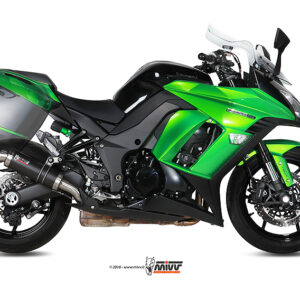 Escape Mivv 2 Slip-On GP carbon Kawasaki Z1000 SX / Ninja 1000 SX 2014-19