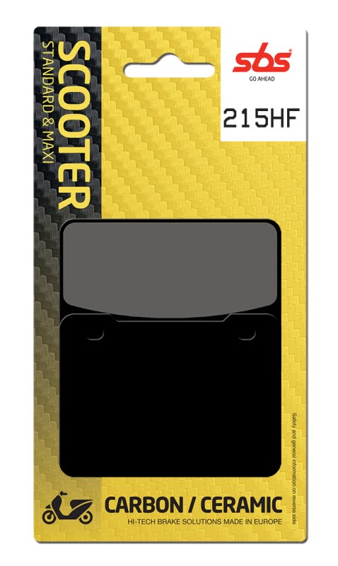 Pastilla de freno SBS P215-HF