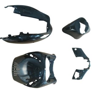 Carenado Piaggio Zip 50 - Negro Brillo 4 piezas