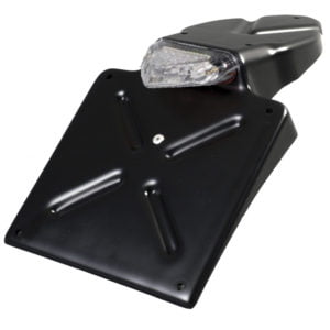 Portamatrícula Circuit No Problem Negro-Clear