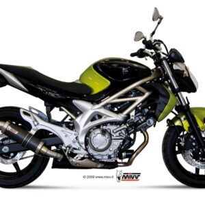Escape Mivv Slip-On GP carbon Suzuki Gladius 2009-15