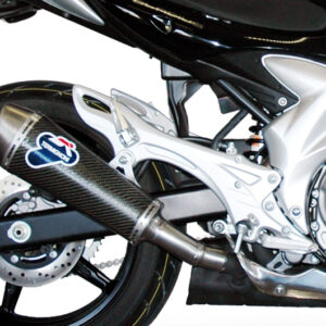 Termignoni Silencioso Oval Carbono Suzuki GLADIUS 2009-19