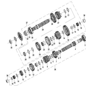 PIÑON DE 14D CFMOTO 450MT