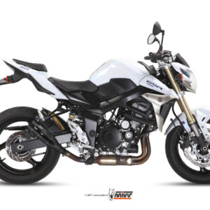 Escape Mivv Slip-On Double Gun black Suzuki GSR 750 2011-16