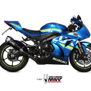 Escape Mivv Slip-On Delta Race black Suzuki GSX-R 1000 2017-20