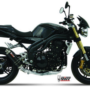 Escape Mivv Slip-On GP carbon Triumph Speed Triple 2005-06