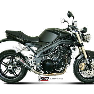 Escape Mivv Slip-On GP carbon Triumph Speed Triple 2007-10