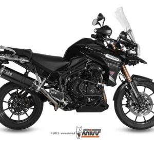 Escape Mivv Slip-On Speed edge black Triumph Tiger Explorer 1200 2012-15