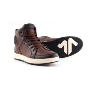 Botas V-Quattro Twin BK de color marrón Homologadas