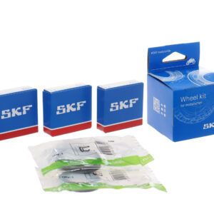 SKF Kit de mantenimiento de rueda (retenes+cojinetes) trasera para Honda / Suzuki