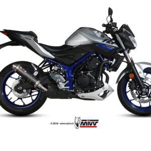 Escape Mivv Slip-On GP carbon Yamaha MT-03 2016-24