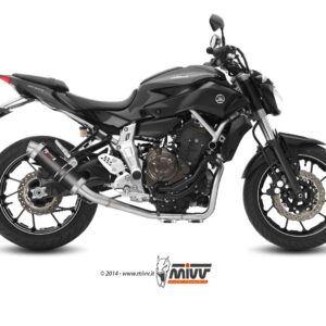 Escape Mivv Full system 2x1 GP carbon Yamaha MT-07 / FZ-07 2014-24