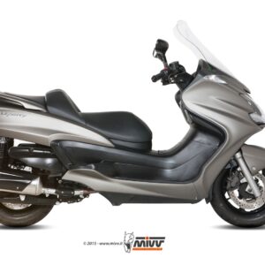 Escape Mivv Full system 1x1 Urban St. Steel Yamaha Majesty 400 2007-14