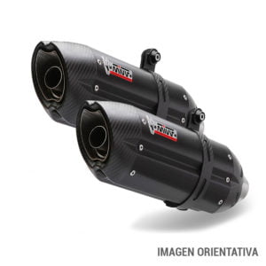 Escapes Mivv Suono Steel Black Ducati Monster 796 10-14