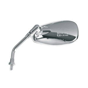 Espejo Retrovisor Custom Ovalado Cromo Derecha-Izquierda