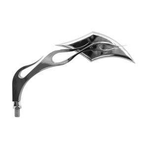 Espejo Retrovisor Custom Tipo Llamas Izquierdo
