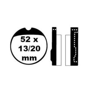 Pastillas Freno Ebc Semi-Sinterizadas Fa013V