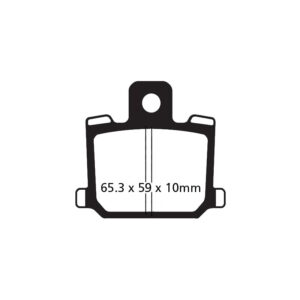Pastillas Freno Ebc Organicas Fa064