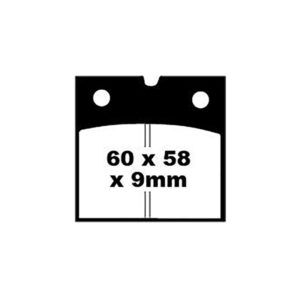 Pastillas Freno Ebc Organicas Fa077