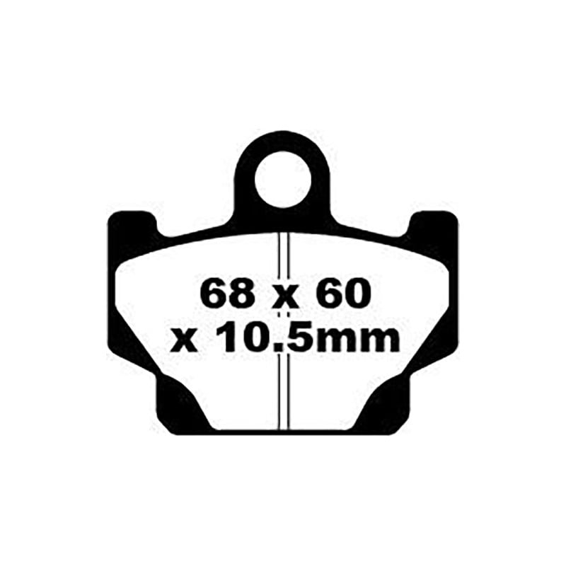 Pastillas Freno Ebc Campo Sinterizadas Fa081R