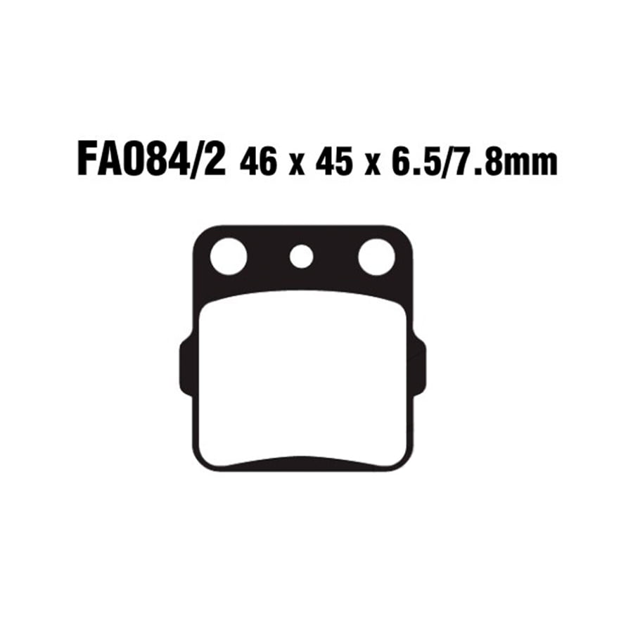 Pastillas Freno Ebc Campo Sinterizadas Fa084/2R