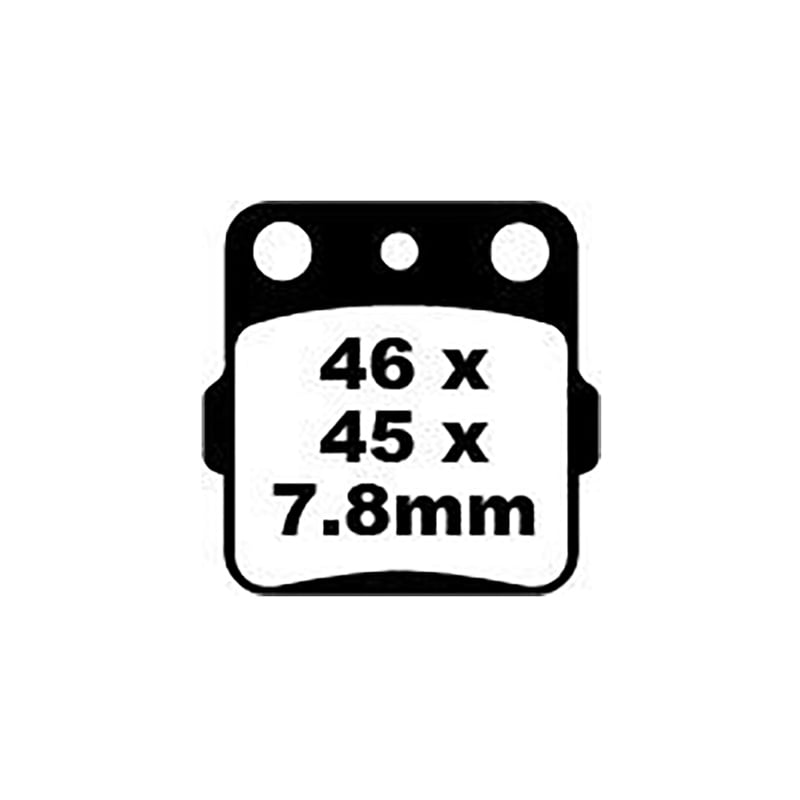 Pastillas Freno Ebc Campo Mx-S Sinterizadas Fa05