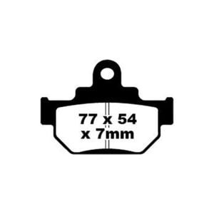 Pastillas Freno Ebc Campo Sinterizadas Fa106R