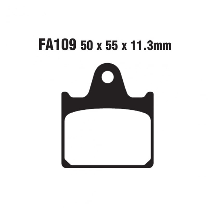 Pastillas Freno Ebc Organicas Fa109