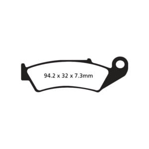 Pastillas Freno Ebc Campo Mx-S Sinterizadas Fa12