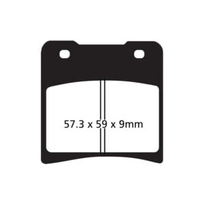 Pastillas Freno Ebc Hh Sinterizadas Fa150Hh