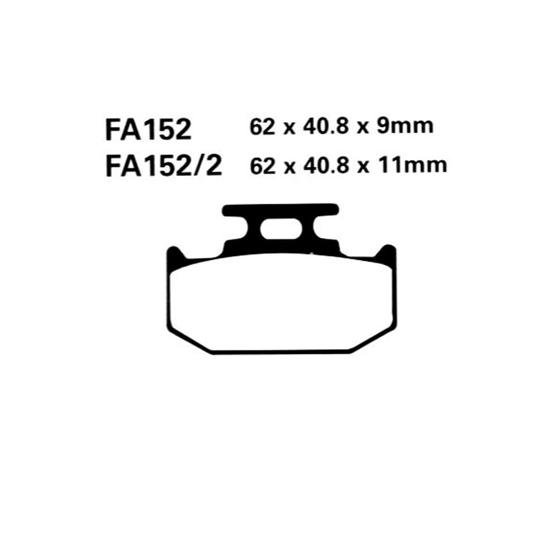 Pastillas Freno Ebc Campo Mx-S Sinterizadas Fa15
